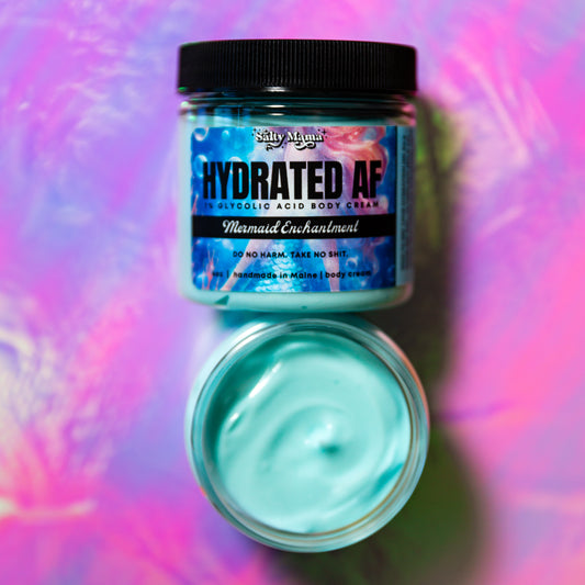 Hydrated AF | AHA Body Cream | Mermaid Enchantment